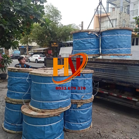 Cáp thép mạ kẽm 12mm