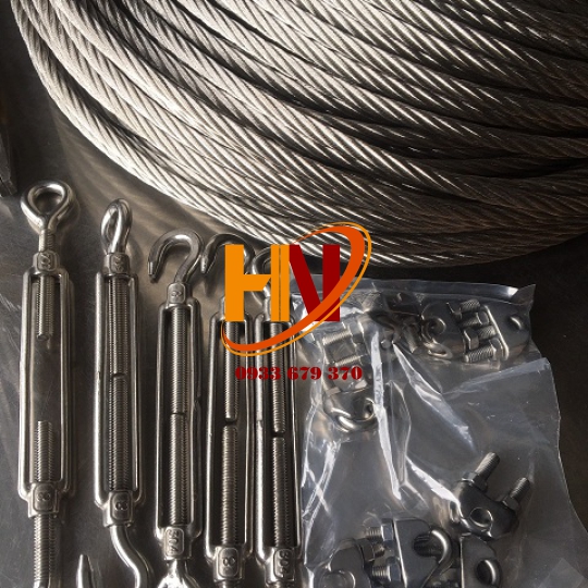 DÂY CÁP INOX 304 4MM