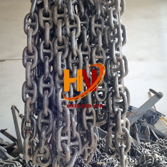 XÍCH NGÁNG NEO TÀU BIỂN PHI 19