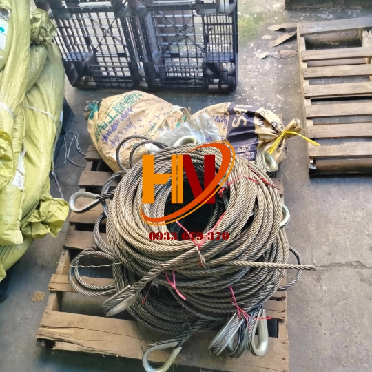 CÁP THÉP CHẦU (TẾT) CÓ BẸN LÓT CÁP 
