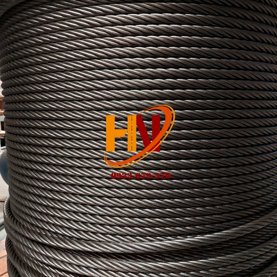 CÁP THÉP 6*36 IWRC NÉN LỤA DẦU TRUNG QUỐC