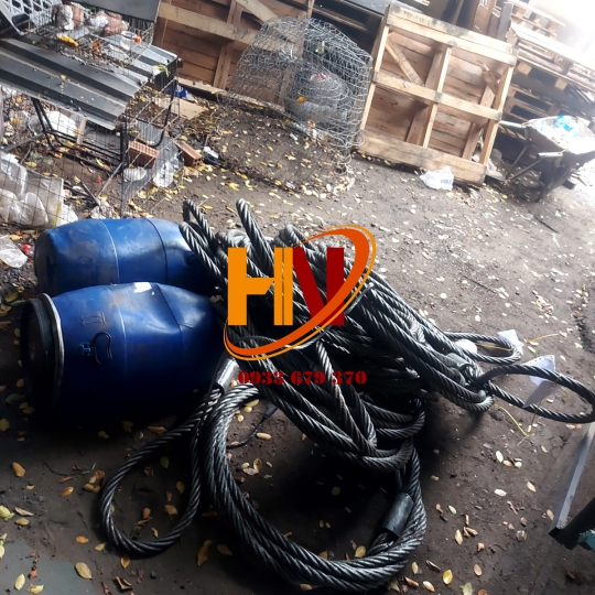 Cáp Thép chầu bấm chì 