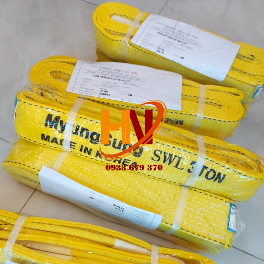 Cáp Vải Cẩu Hàng Hàn Quốc 