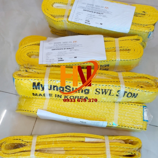 Cáp Vải Cẩu Hàng Hàn Quốc 