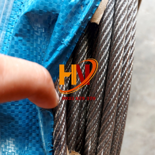 CÁP INOX 316 BỌC NHỰA 