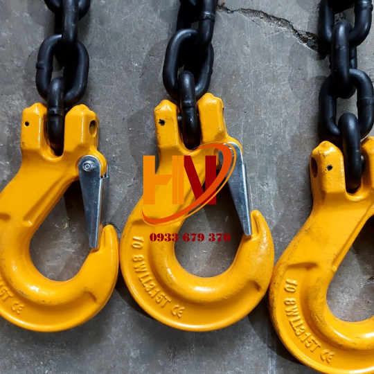 SLING XÍCH CẨU 2 ĐẦU MÓC CẨU