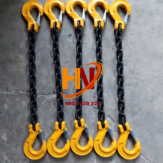 SLING XÍCH CẨU 2 ĐẦU MÓC CẨU