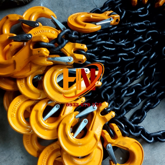 SLING XÍCH CẨU 2 ĐẦU MÓC CẨU