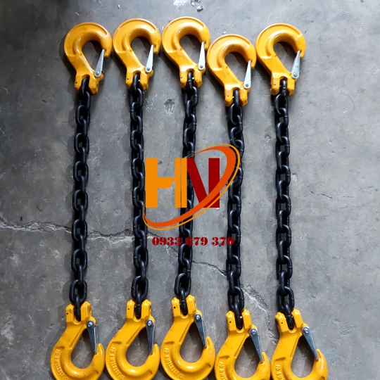 SLING XÍCH CẨU 2 ĐẦU MÓC CẨU