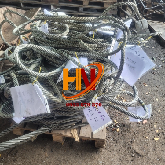 Cáp Thép chầu bấm chì 