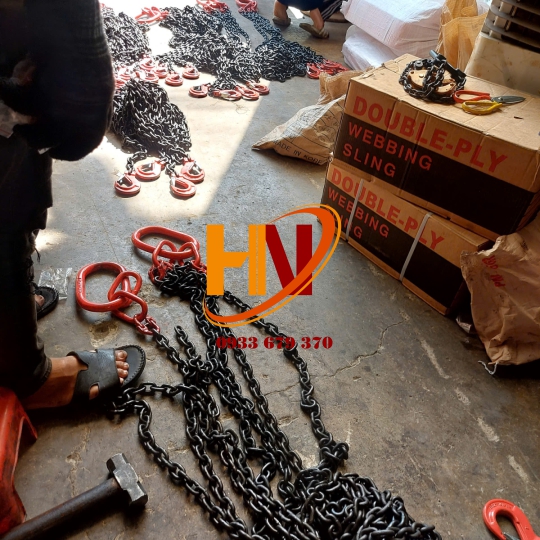 SLING XÍCH CẨU HÀNG 4 CHÂN | NHẬN RÁP THEO KÍCH THƯỚC YÊU CẦU CỦA KH