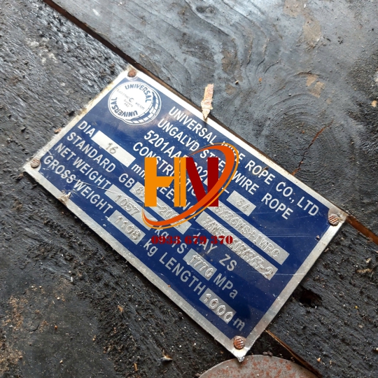DÂY CÁP THÉP UNIVERSAL MỸ PHI 10