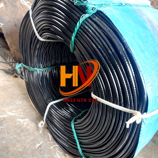 CÁP BỌC NHỰA MÀU ĐEN PVC