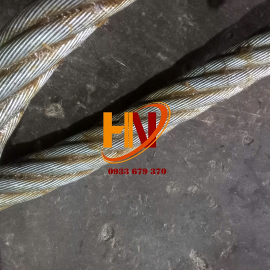 CÁP THÉP D46MM CHẦU (TẾT) 2 ĐẦU VÒNG