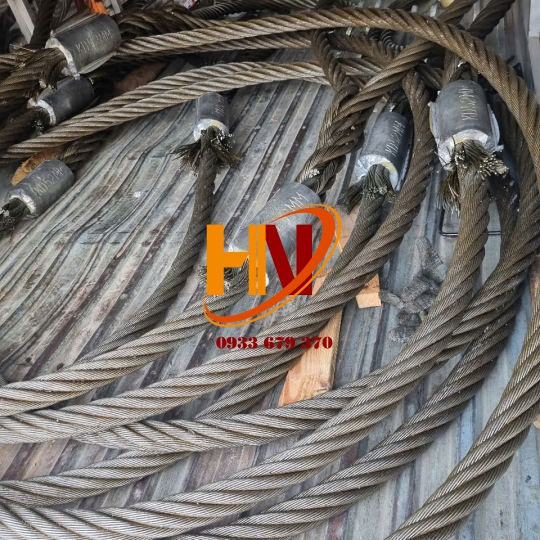 CÁP THÉP D48MM CHẦU BẤM CHÌ 2 ĐẦU 