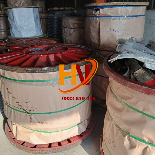 CÁP THÉP (NÉN) D40MM (6xK36WS+IWRC) TRUNG QUỐC