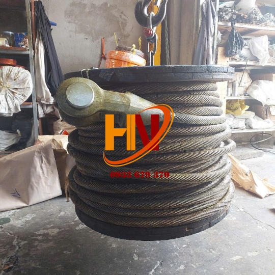ĐỔ CHÌ ĐẦU SOCKET CÁP THÉP