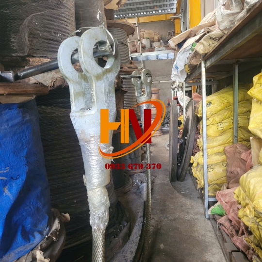 ĐỔ CHÌ ĐẦU SOCKET CÁP THÉP