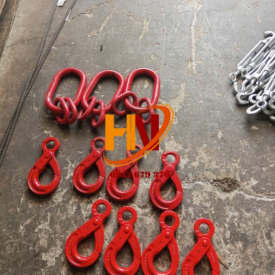 Sling Cáp Thép 4 CHÂN D20mm x 2 Mét Trung Quốc