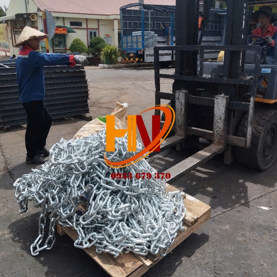 DÂY XÍCH MẠ KẼM NHÚNG NÓNG 