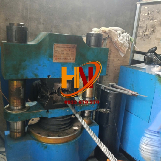 DÂY CÁP THÉP BẤM CHÌ MẮT CỨNG ( BẤM CHÌ CÓ BẸN LÓT CÁP)